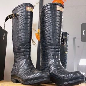 Jimmy Choo x Hunter Boots Size 9